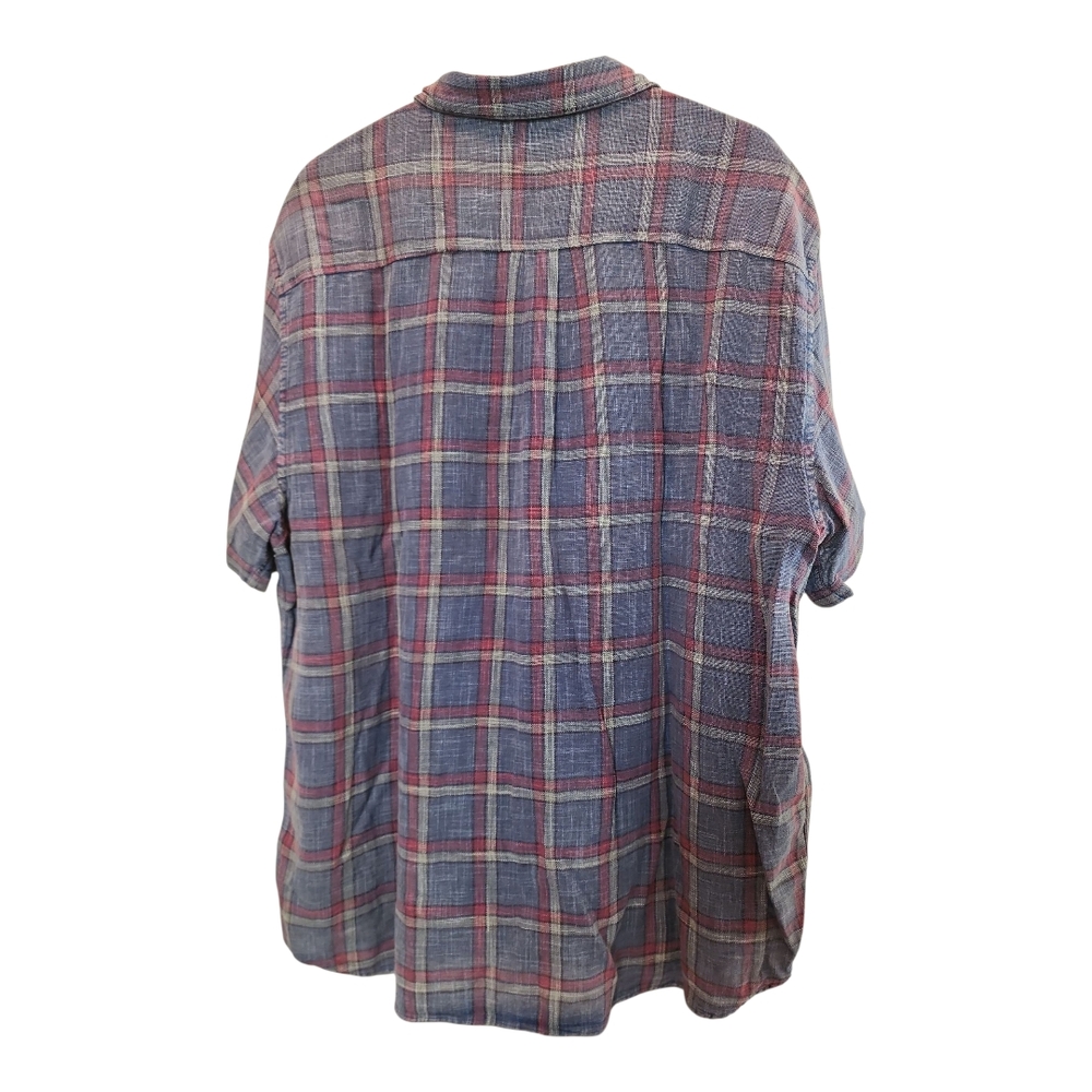 NWOT Carbon2Cobalt Short Sleeve Button-Down Shirt - Picture 3 of 3